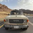 جيب تويوتا لاندكروزر 1985 لعشاق المواتر الكلاسيكية النظيفة
