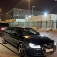اودي A8 2016 في الرياض فل كامل لون اسود داخلي جملي