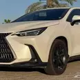 لكزس NX 350 هايبرد AH سعودي 2024 أبيض والداخلية أحمر