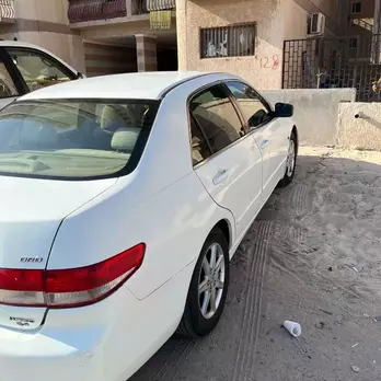 هوندا أكورد موديل 2004 بحاله جيده جداً للبيع هوندا أكورد موديل 2004 بحاله جيده جداً ماكينه وجير وشاص ومكيف ثلج تواير شبه جديده بطاريه بالضمان زجاج كهرباء يعمل ر